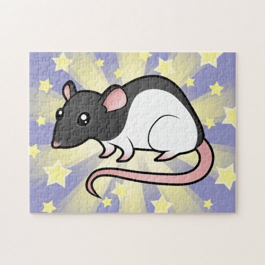 Puzzle Rat de bande dessinée (Horizontal)
