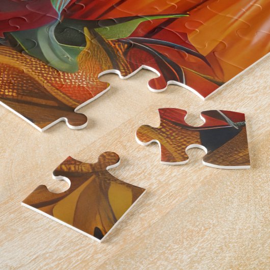 Puzzle Rat Terrier Chien Moisson Automne Thankgiving (Côté)