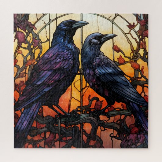 Puzzle Ravages en verre tendu (Vertical)