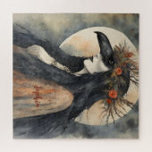 Puzzle Raven Witch (Horizontal)