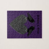 Puzzle Ravens gothiques et Black Heart Custom (Horizontal)