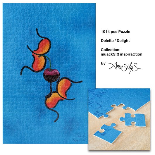 Puzzle Ravie de la muackS ! ! ! - AmaSilyS - 1014 pcs Art