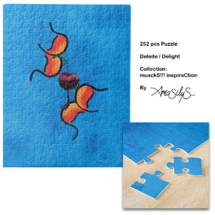 Puzzle Ravie de la muackS ! ! ! - AmaSilyS - 252 pcs Art