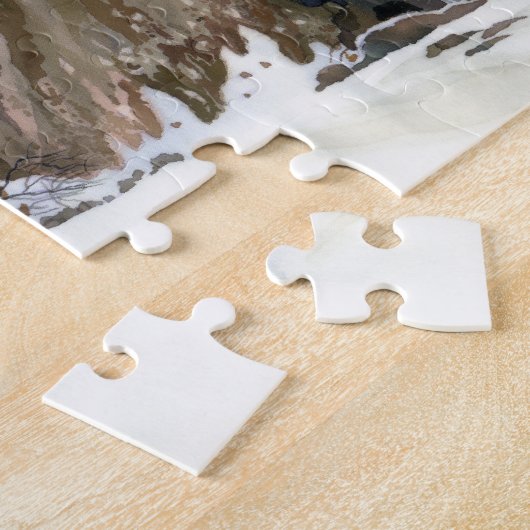 Puzzle Ravin neigeux (Côté)