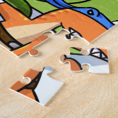 Puzzle rawr de puissance de Dino nous ne serons pas (Côté)