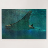 Puzzle Rayon couché dans un aquarium. (Horizontal)