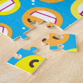 Puzzle Rayonnement Visage Souriant Yeux mignons Couleurs  (Côté)