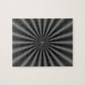 Puzzle Rayons en noir et blanc (Horizontal)