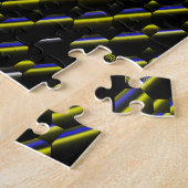 Puzzle Rayures&Bulles... (Côté)
