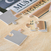 Puzzle Rayures de couture d'Apple sauvage | - chaussures (Côté)