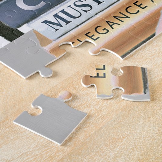 Puzzle Rayures de couture d'Apple sauvage | - chaussures (Côté)