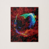 Puzzle RCW 86 Remnant Supernova - NASA Hubble Space Photo (Vertical)