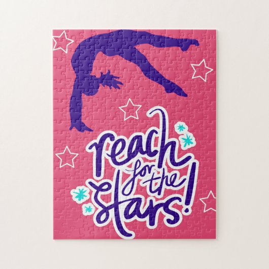 Puzzle Reach for the Stars Gymnastique Tumbling (Vertical)