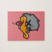 Puzzle Rebel Duck  (Horizontal)