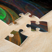 Puzzle Reborn Green Art Abstrait (Côté)
