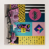 Puzzle Réception de design Memphis Rêve (Horizontal)