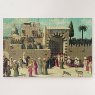 Puzzle Réception des Ambassadeurs à Damas