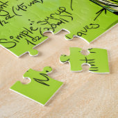 Puzzle Recette Mojito (Côté)