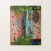 PUZZLE RECHERCHE DE TRÉSOR DE PIRATES (Vertical)