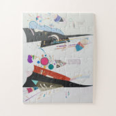 Puzzle Reciprocal Agreement, Kandinsky | Abstract Art (Vertical)