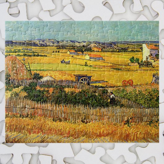 Puzzle Récolte à La Crau, Montmajour par Vincent van Gogh