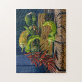 Puzzle "Récolte de poivre" (Vertical)