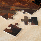 Puzzle Récupérateur de chocolat Labrador (Côté)