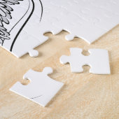 Puzzle Red Angel Coeur avec ailes (Côté)