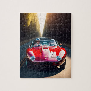 Puzzle Red Barchetta