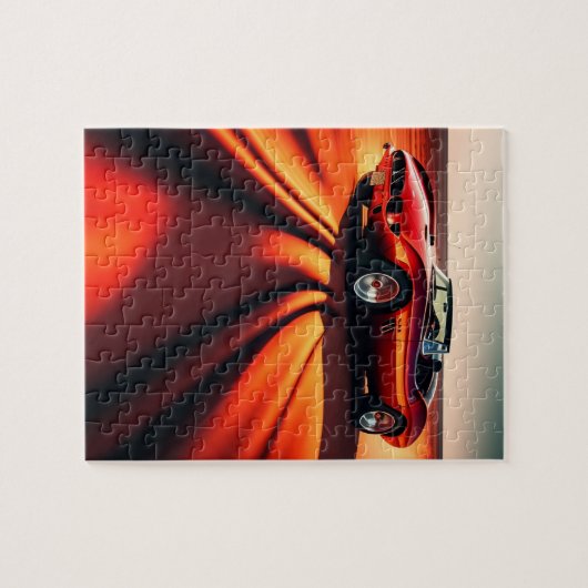 Puzzle Red Barchetta (Horizontal)
