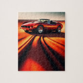 Puzzle Red Barchetta (Vertical)