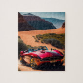 Puzzle Red Barchetta (Vertical)