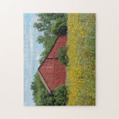 Puzzle Red Barn (Vertical)