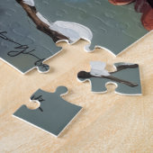 Puzzle Red Cardinal Bird Couple Valentine's Gift (Côté)