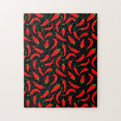 Puzzle Red Chili Pepper Fun Food (Vertical)