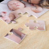 Puzzle Red Christmas Photo Collage Nous vous aimons aux p (Côté)