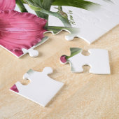 Puzzle Red Daylily Bouquet Art Botanique (Côté)