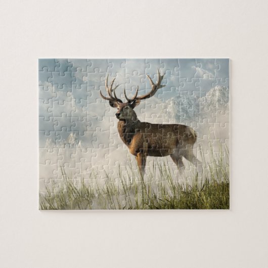 Puzzle Red Deer (Horizontal)