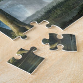 Puzzle Red Deer dans la forêt profonde (Côté)