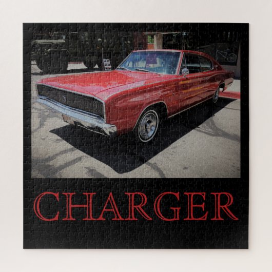 Puzzle Red Dodge Chargeur (Vertical)