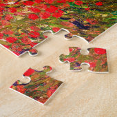 Puzzle Red Flower Field, Van Gogh (Côté)