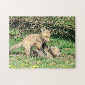 Puzzle Red Fox Kits Jouer (Horizontal)