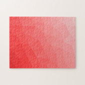 Puzzle Red gradient geometric mesh pattern (Horizontal)