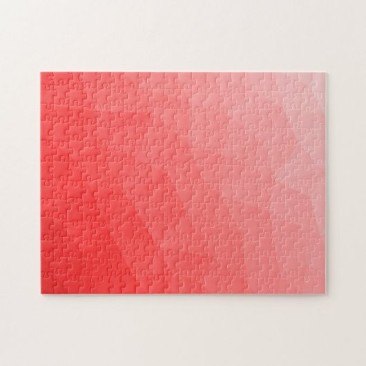 Puzzle Red gradient geometric mesh pattern (Horizontal)