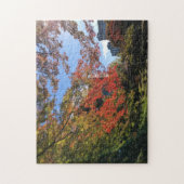 Puzzle Red Maples au Jardin Japonais (Vertical)
