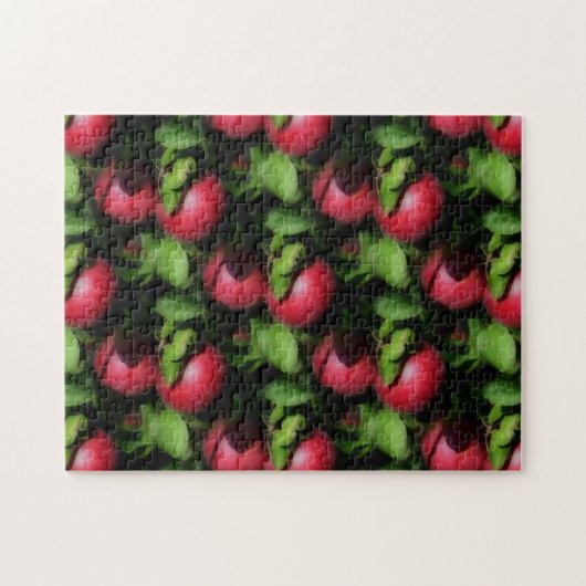 Puzzle Red McIntosh Apples Nature (Horizontal)