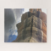 Puzzle Red Rock Lake Water Reflection Photo Paysage (Horizontal)