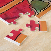 Puzzle Red Still Life avec Lyr (Côté)