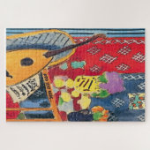 Puzzle Red Still Life avec Lyr (Horizontal)