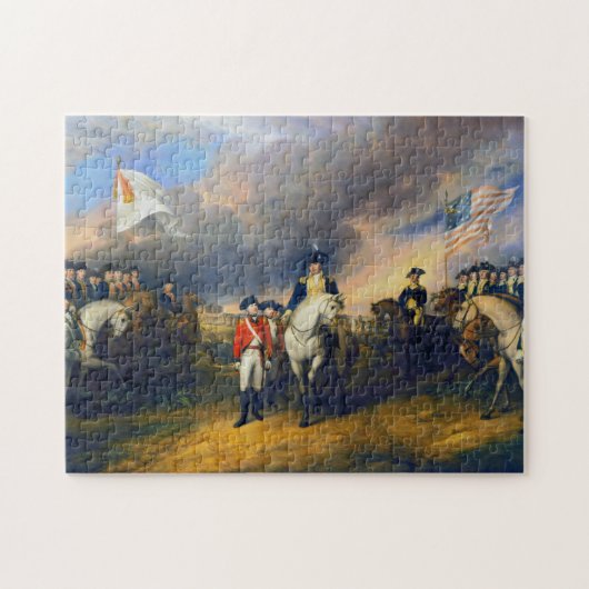 Puzzle Reddition de Lord Cornwallis Guerre d'indépendance (Horizontal)